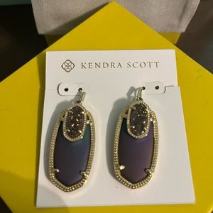 Kendra Scott emmy Earrings in Matte Galaxy GUC